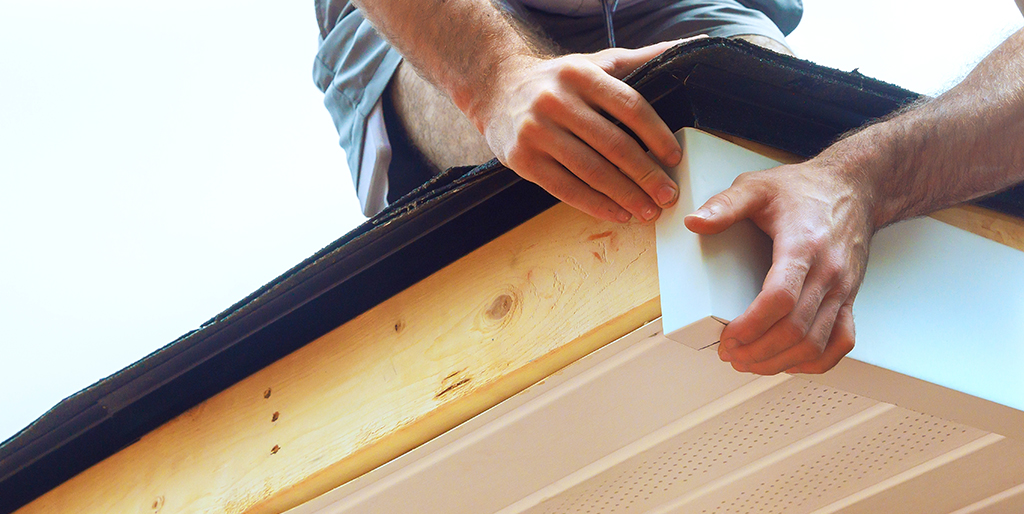 Soffit and fascia repair Edmonton by Weber Exteriors